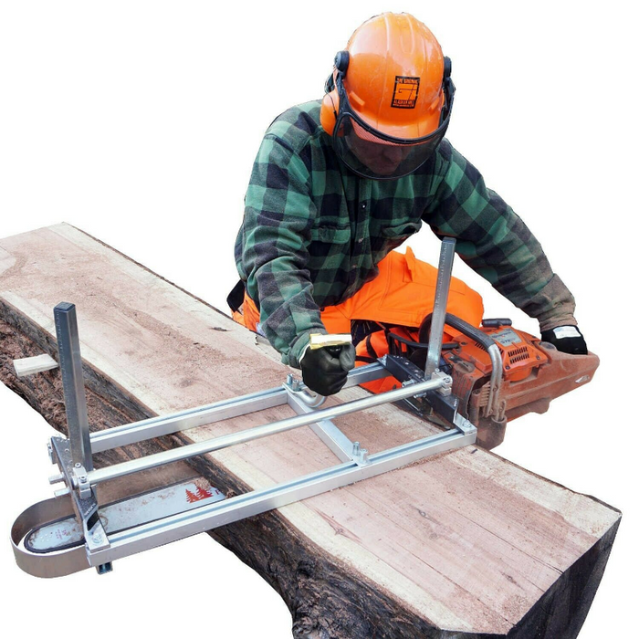 Portable Heavy Duty Mobile Chainsaw Sawmill 36"