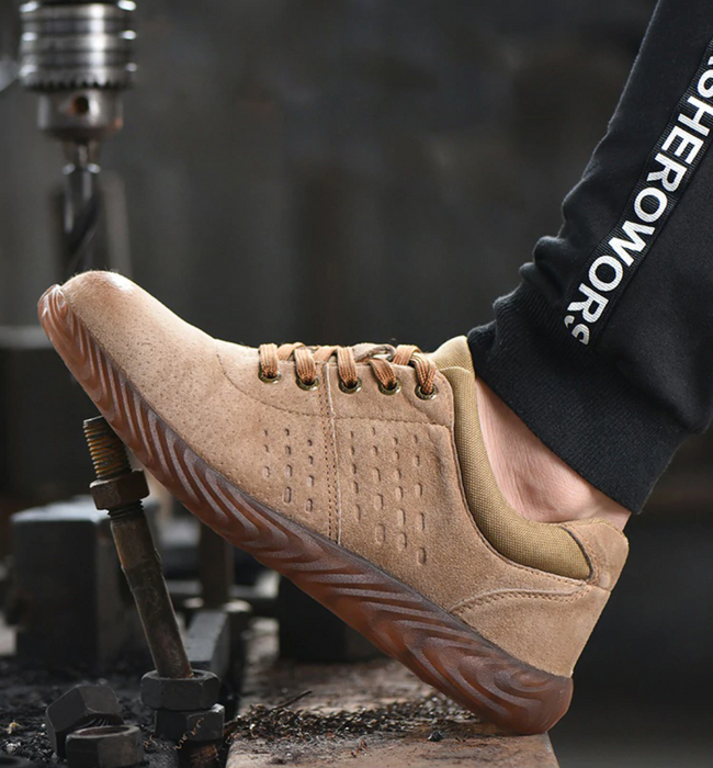 Men's Composite Steel Toe Work Boots Comfortable