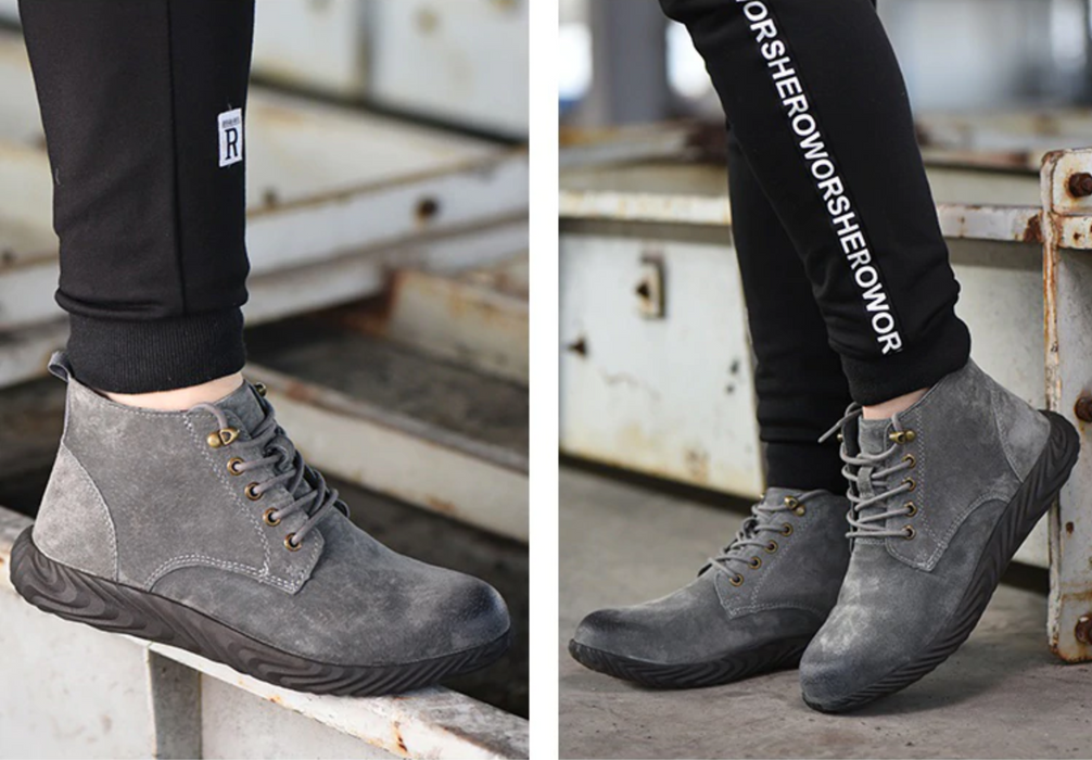 Men's Composite Steel Toe Work Boots Comfortable