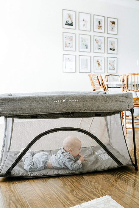 Portable Baby Bed Lounge Travel Infant Crib Playard for Infants