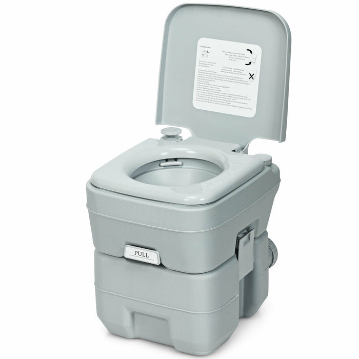 Premium Portable Camping Toilet Travel Potty Restroom for Camping Hiking