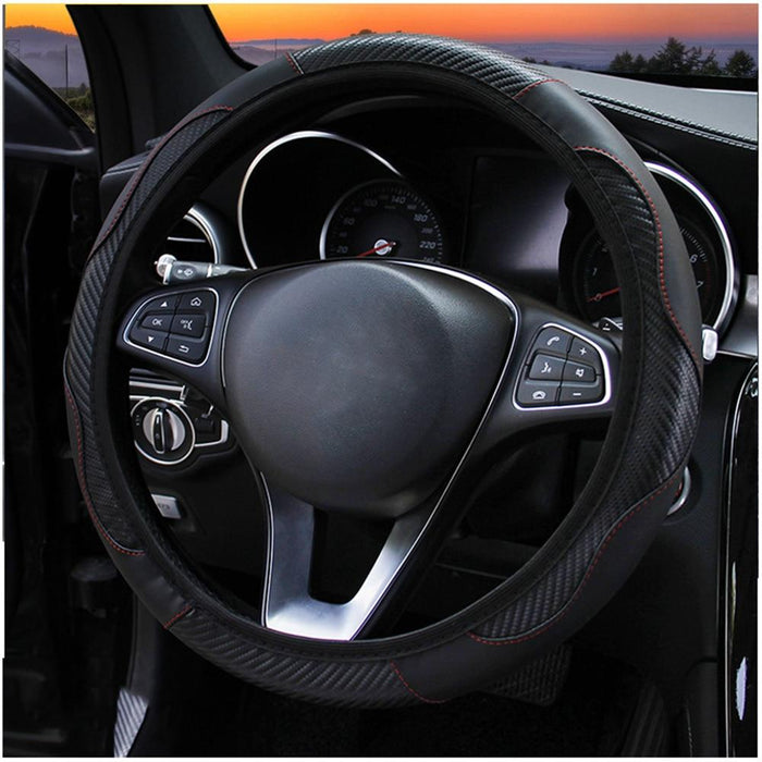 Premium Leather Steering Wheel Cover Best Car Heated Wheel Cover