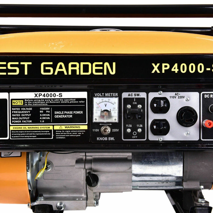 Powerful Natural Gas Powered Portable Generator 4000W