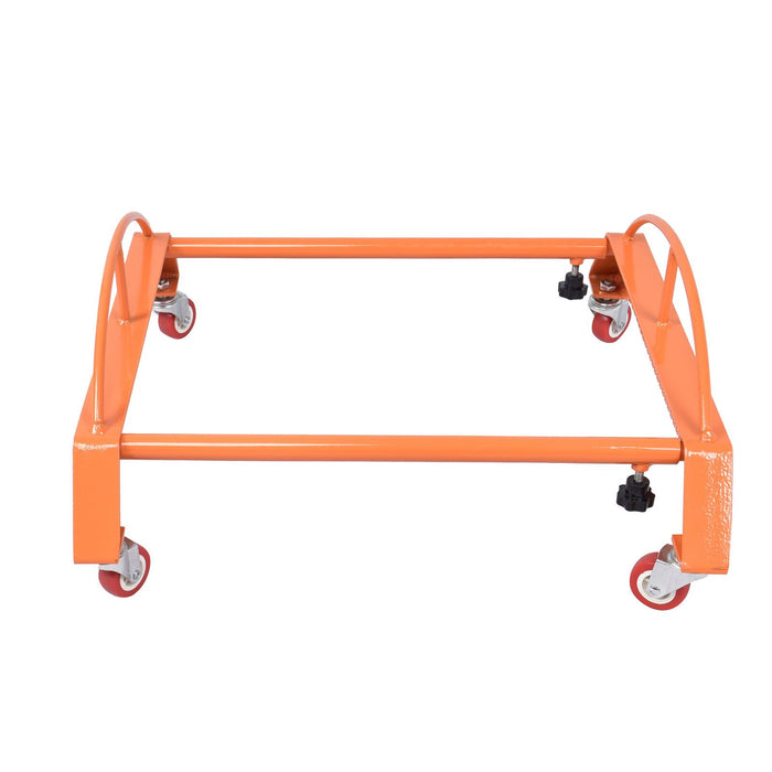 Adjustable Four Wheel Car Tire Moving Dolly Cart