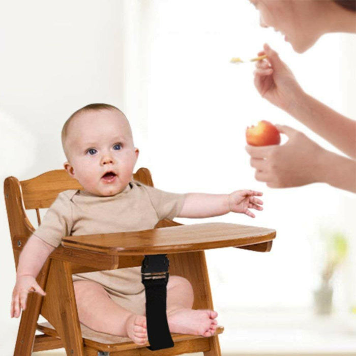 Modern Baby Wooden Foldable Feeding High Chair
