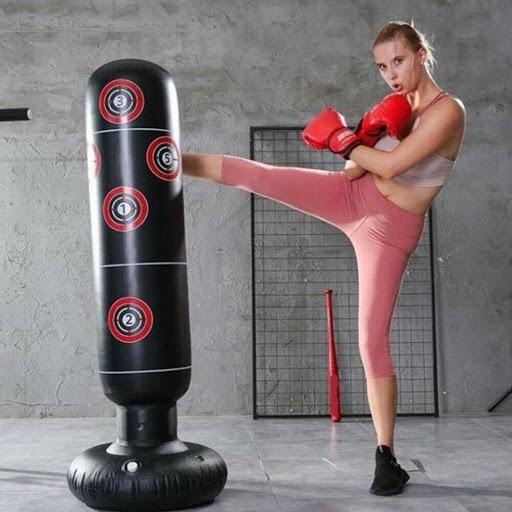 Premium Punching Bag Inflatable Free Standing Boxing Punching Bag