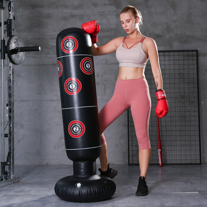 Premium Punching Bag Inflatable Free Standing Boxing Punching Bag
