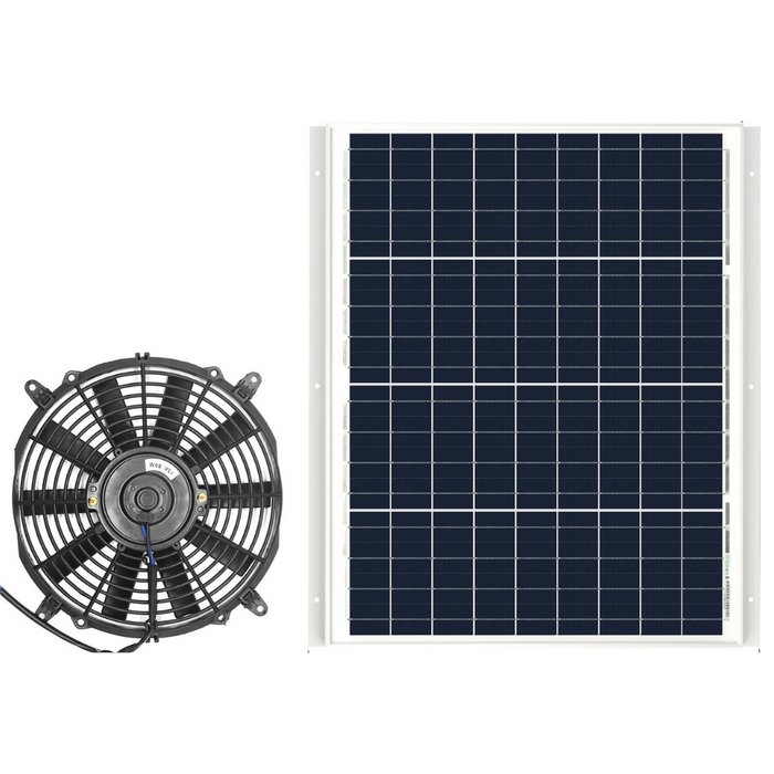 Heavy Duty Solar Powered Exhaust Attic Roof Vent Fan