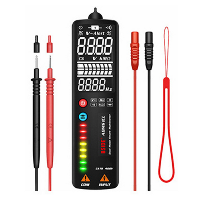 3 in 1 Digital Electric Handheld Voltage Multimeter / Tester