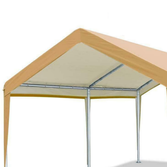 Portable Heavy Duty Carport Garage Canopy Tent 10' x 20'
