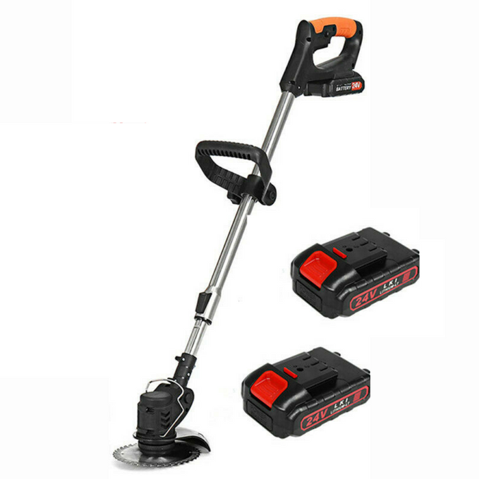 Powerful Cordless Electric Battery Operated Weed Eater Grass Trimmer
