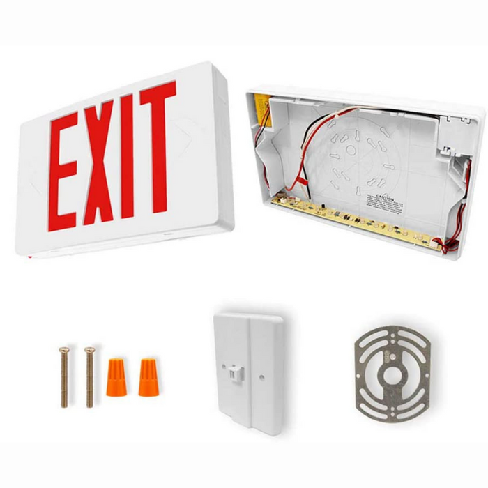 Powerful LED Emergency Safety Exit Lights 2 Pack