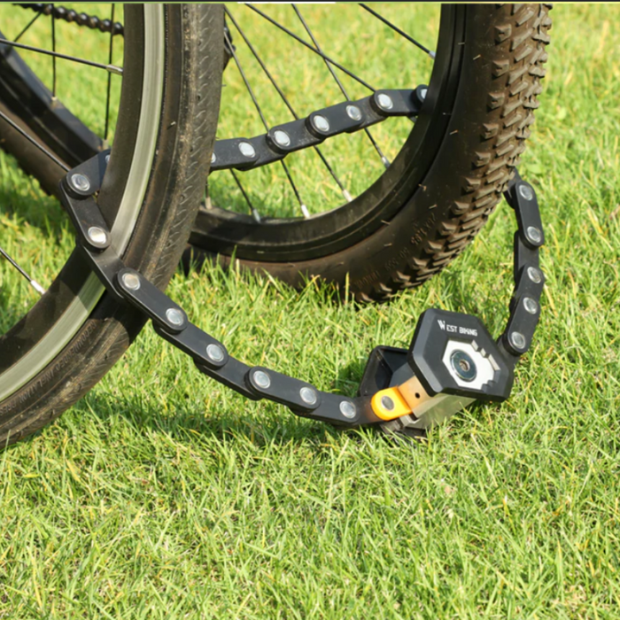 Foldable Bike Chain Cable Lock