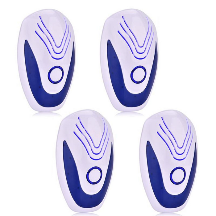 Ultrasonic Bugs Insect Indoor Pest Repellent - 4 Pack