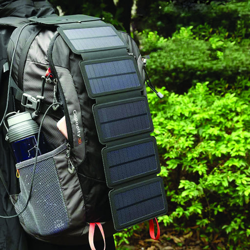Portable Solar Powered Charger Panel Foldable | Zincera