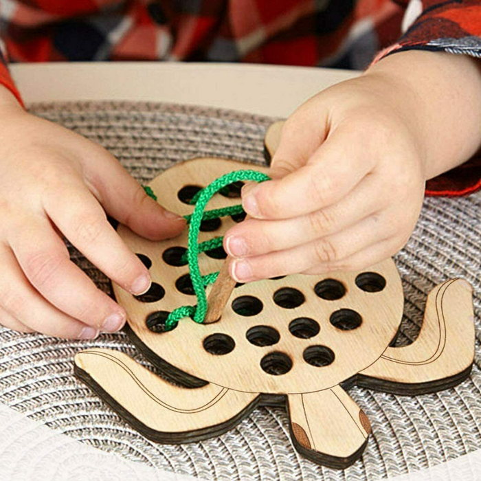 Kids Montessori Sensorial Fidget Busy Board