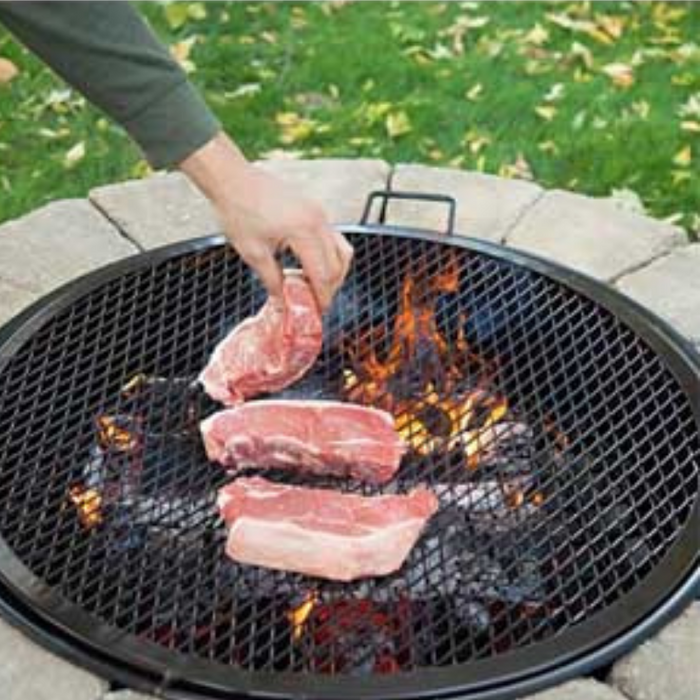Outdoor Round Fire Pit Cooking Grill Grate