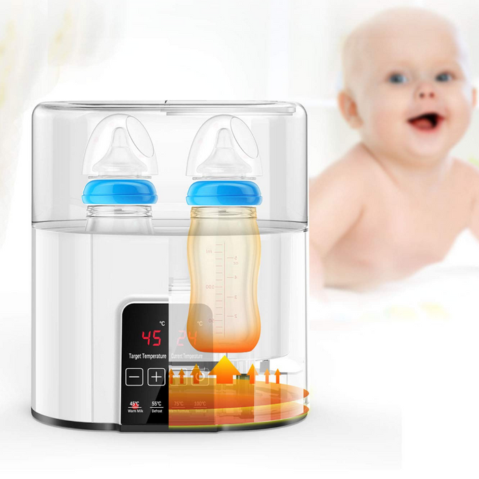 Portable Fast Baby Milk Warmer 6 in 1