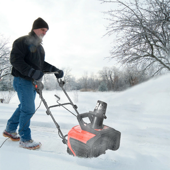 Heavy Duty Small Electric Snow Blower 15 Amp