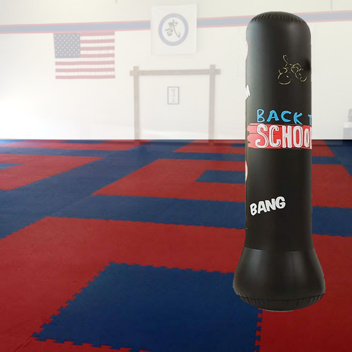 Premium Inflatable Free Standing Punching Bag 62 in