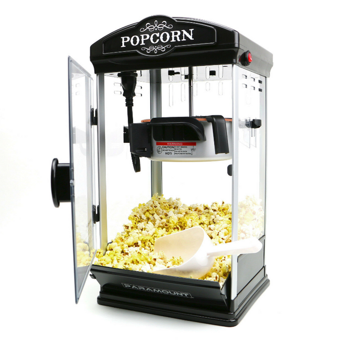 8 oz Home Tabletop Popcorn Making Machine Black