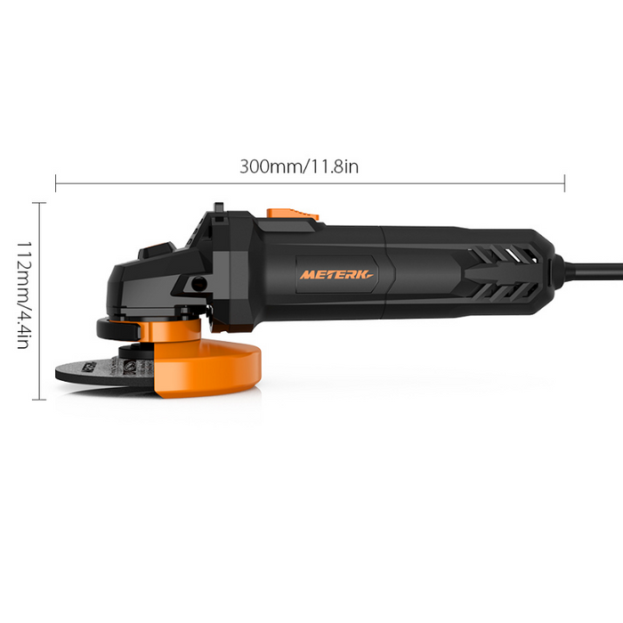Portable Handheld Cordless Angle Grinder 4-1/2 in