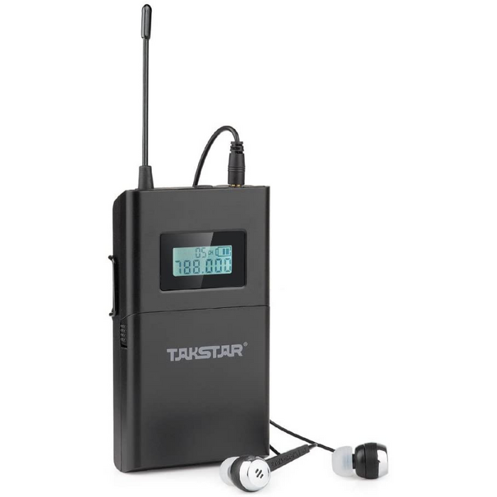 Wireless In Ear Monitor System 30 Hz - 18 KHz