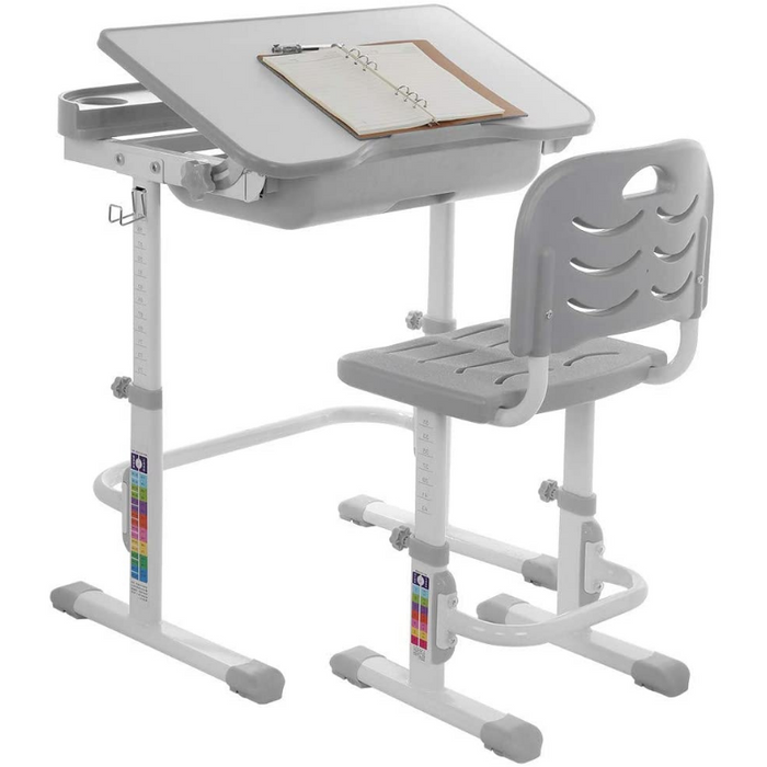 Premium Kids Adjustable Study Desk And Chair Set