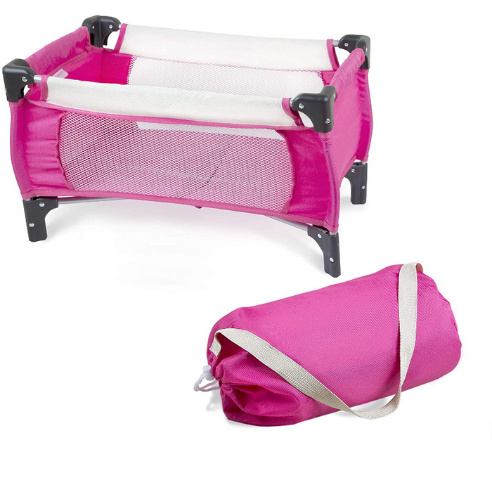 Premium Portable Baby Doll Crib Bed Set