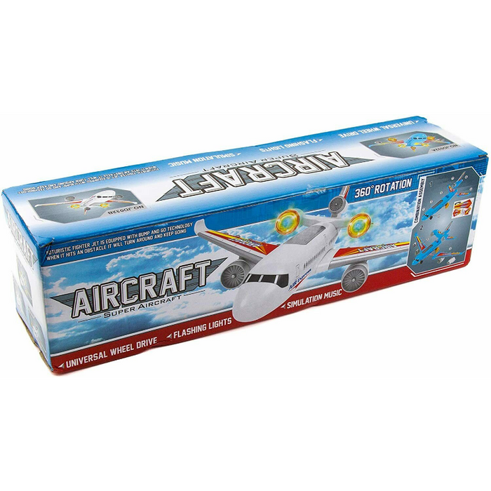 Ultimate Kids LED Airbus Toy Airplane Set