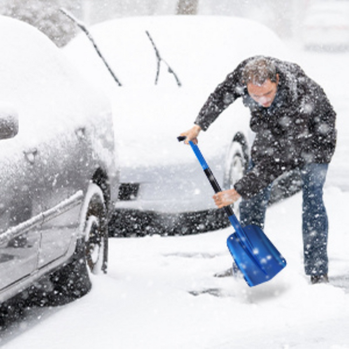 Heavy Duty Ergonomic Snow Plow Shovel