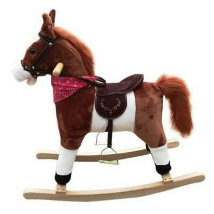 Premium Kids Wooden Rocking Toy Horse