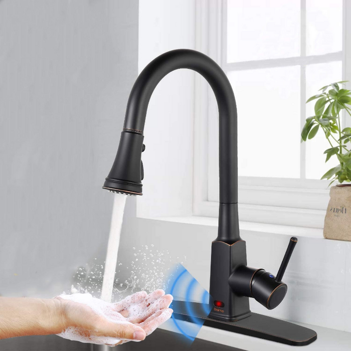 Hands Free Motion Sensor Touchless Automatic Kitchen Faucet