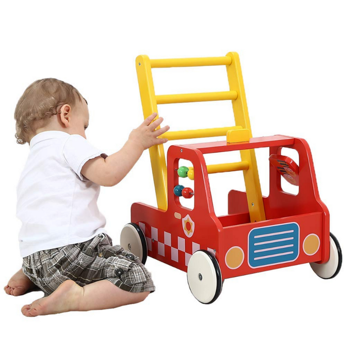 Premium Wooden Baby Push Walker Toy