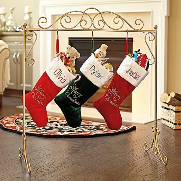 Free Standing Christmas Stocking Holder Stand