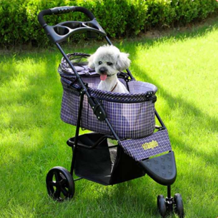 Premium Small / Large Dog Jogging Stroller Carriage