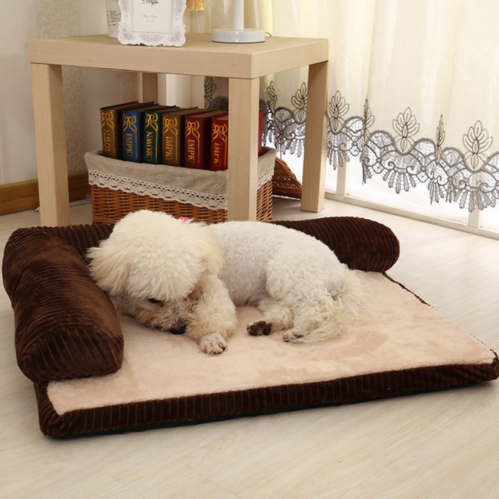 Large Spacious Modern Washable Tough Dog Bed