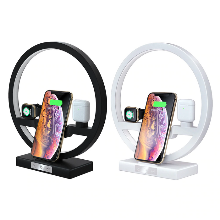 iPhone and Apple Watch Charging Dock 4 in 1 Wireless Charging Dock Android Compatible