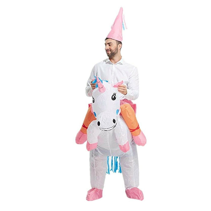 Funny Inflatable Blow Up Adult Halloween Costume Suit