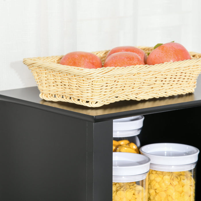 Large Freestanding Standalone Kitchen Pantry Food Storage Cabinet