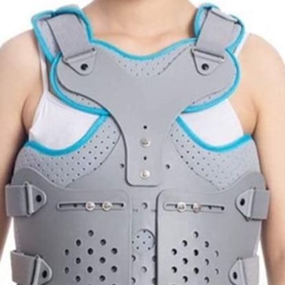 Inflatable Full Back Straightening TLSO Kyphosis / Scoliosis Medical Brace
