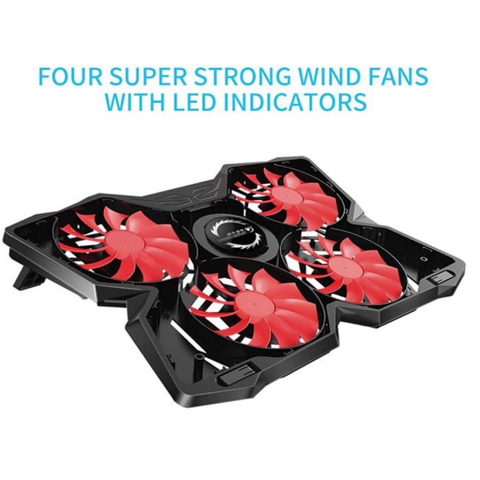 Laptop Cooling Pad Stand With Four Fans