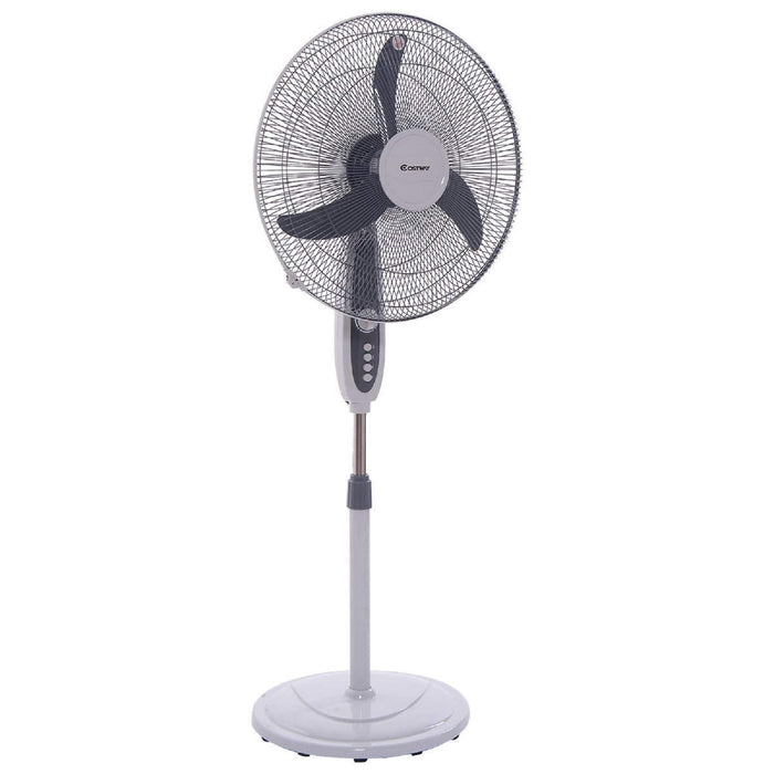 Portable Compact Standing Pedestal Oscillating Fan