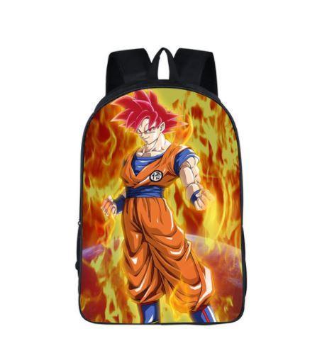 Dragon Ball Super <br> Badass Super Saiyan God Goku Backpack