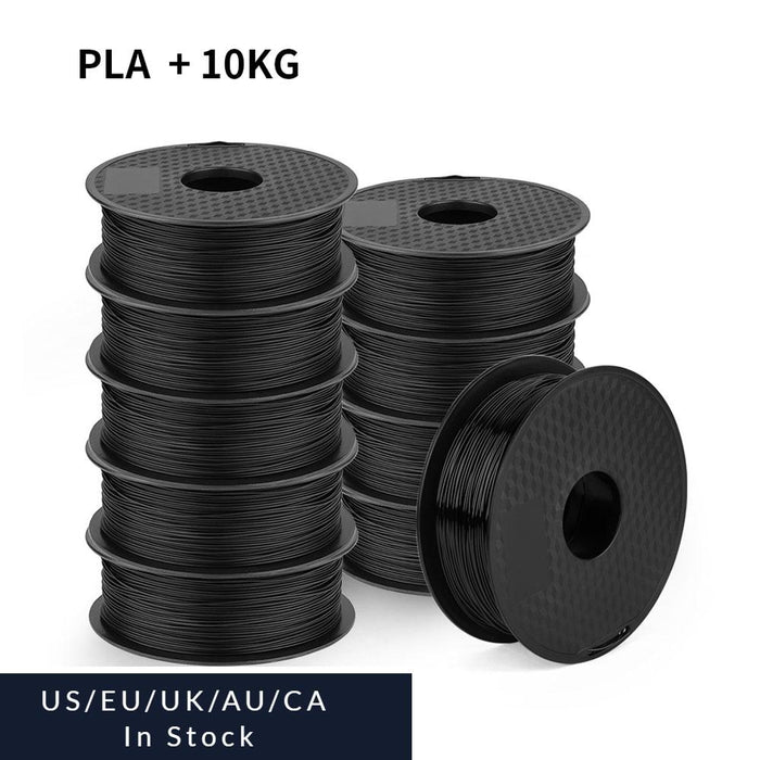 Creality Ender Series PLA Black/White Filament Bundles 10Pack, 1KG/Pack