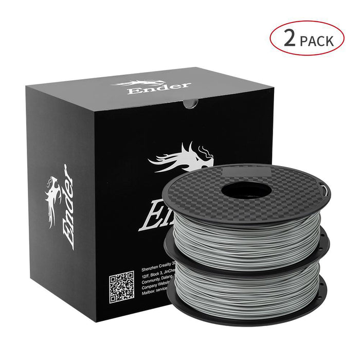 Ender Series White/Black/Grey PLA Filament 2KG