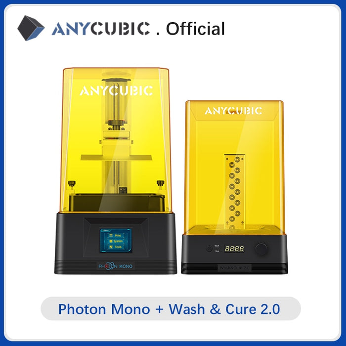 ANYCUBIC Photon Mono 3D Printer UV Resin Printers with 6 inch 2K Monochrome LCD Screen