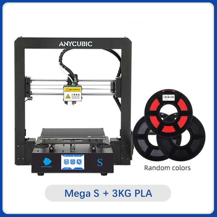ANYCUBIC Mega S 3D Printer Upgraded Large Size TPU High Precision Touch Screen (FDM)