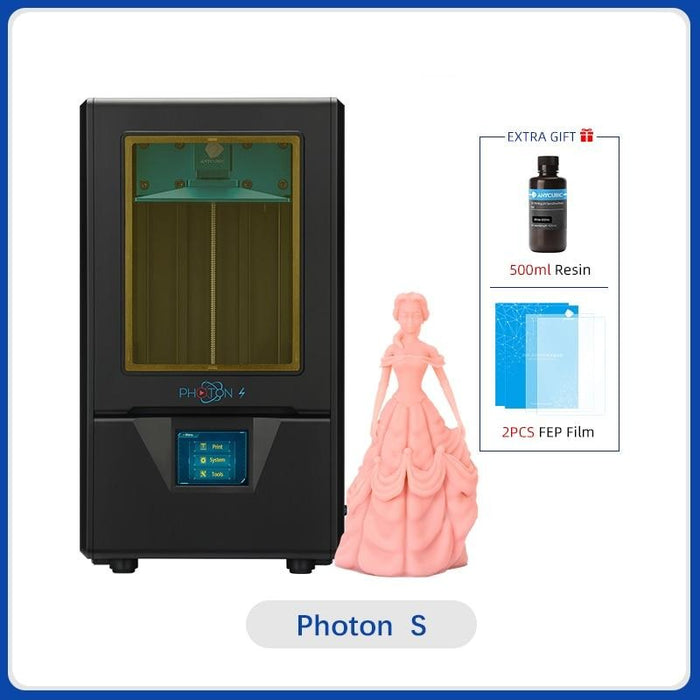 ANYCUBIC Photon S 3D Printer Dual Z axis Quick Slice 405nm Matrix UV Module SLA Upgraded