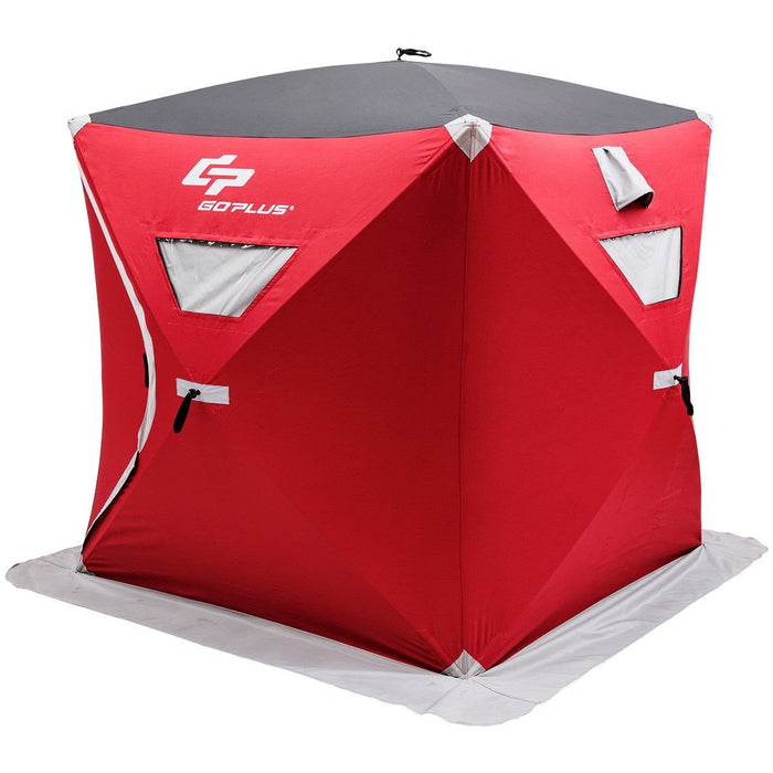 Premium 2-Person Portable Ice Fishing Tent Strong Ice fishing Shelter